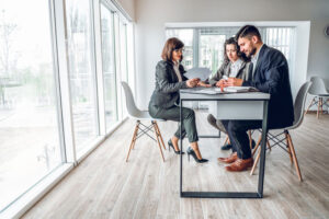 spacious business office